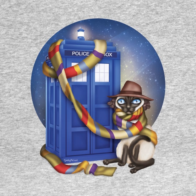 Dr WhoCat by GeekyPet